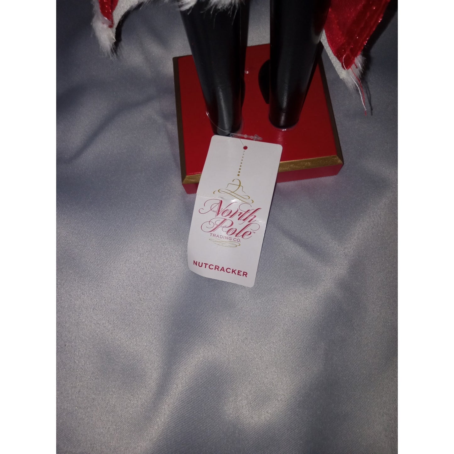 North Pole Trading Co 24" List Santa Christmas Holiday Nut Cracker