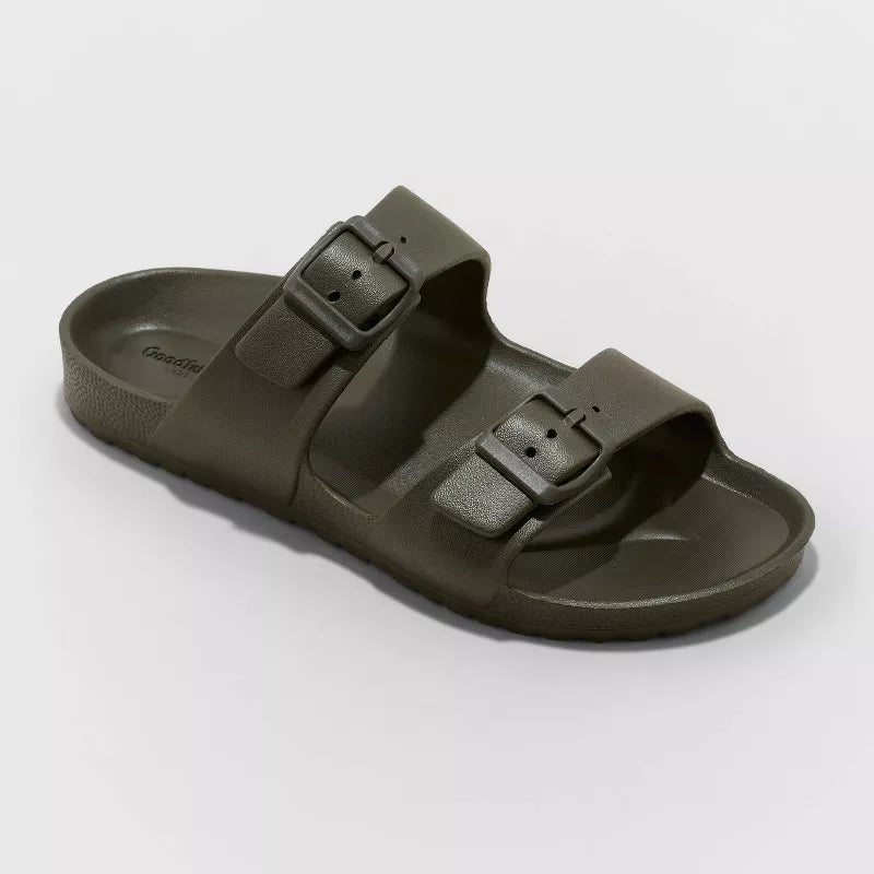 Men's Carson Two Band Sandals Good Fellow & Co Olive Green