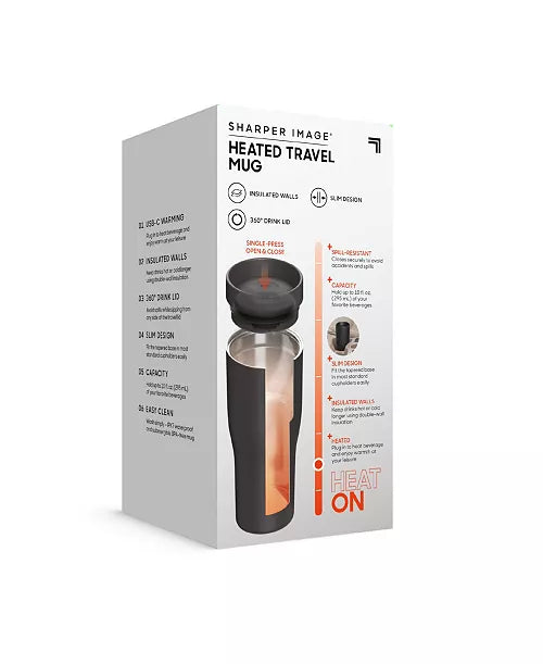 Sharper Image Heated Travel Mug