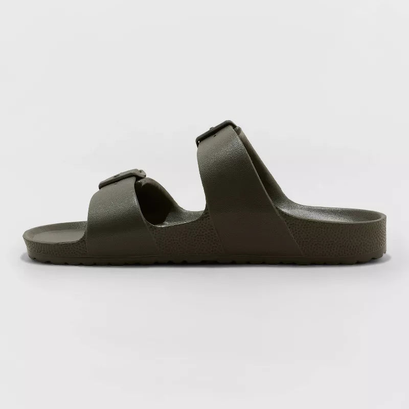Men's Carson Two Band Sandals Good Fellow & Co Olive Green