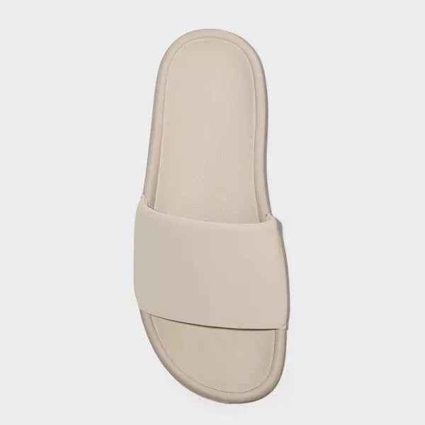 Women's Makenna Taupe Slide Sandals