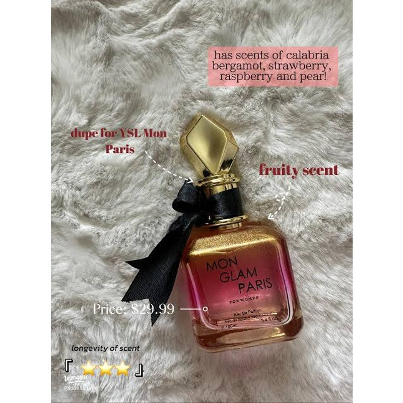 Mon Glam Paris Women's Perfume Eau De Parfum