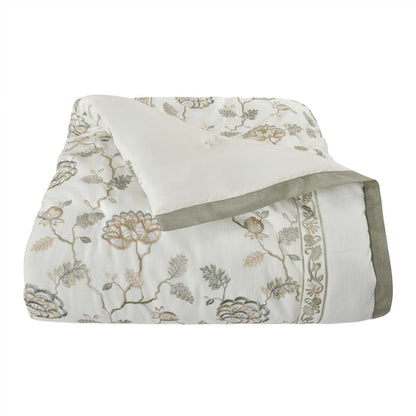 Fairview Sage Comforter Set by J Queen New York
The Fairview Collection 4 Piece Comforter Set