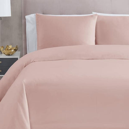 I Enjoy 3 Piece Premium Duvet Cover Set Full / Queen Size Blush