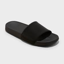Women's Makenna Black Slide Sandals All in Motion