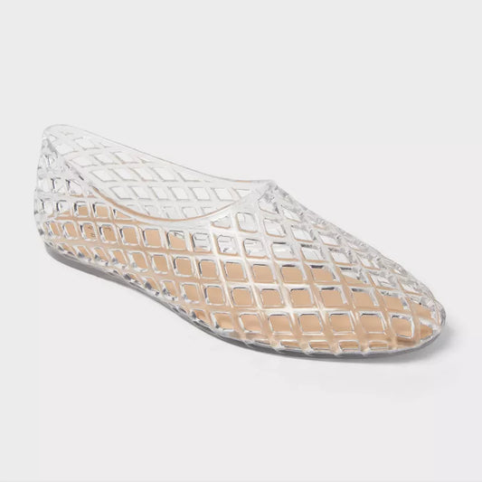 Women's Yuri Jelly Flats - A New Day Clear Various Sizes