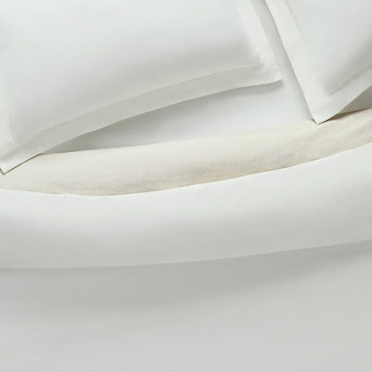 Serta Super Soft 3 Piece Cooling Duvet Cover Set Full / Queen White