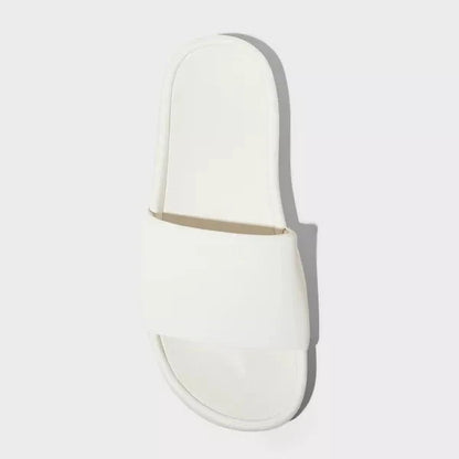 Women's Makenna Cream Slide Sandals All in Motion