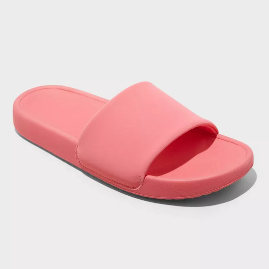 Women's Makenna Slide Sandals Coral Pink