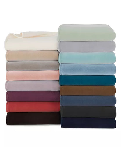 Vellux King Size Original Micro Fleece Blanket Tornado Grey