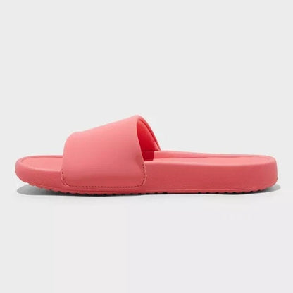 Women's Makenna Slide Sandals Coral Pink