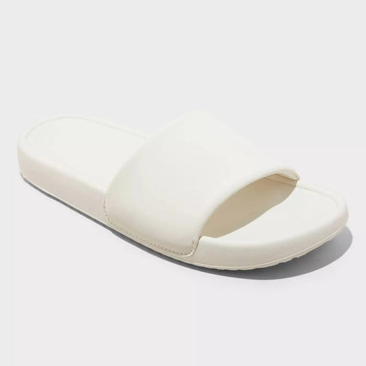 Women's Makenna Cream Slide Sandals All in Motion