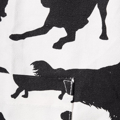 Design Imports Dog Print Chef Apron Black One Size