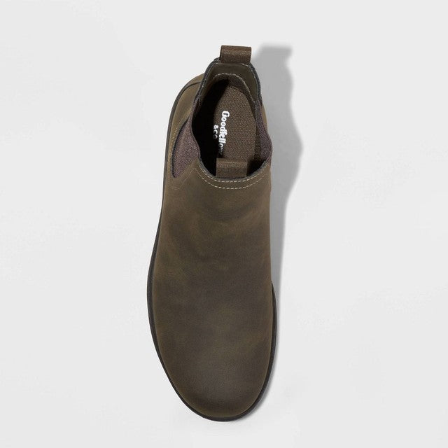 Men's Good Fellow & Co Huxley Chelsea Boots Brown Size 13