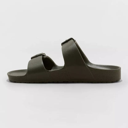 Men's Carson Two Band Sandals Good Fellow & Co Olive Green