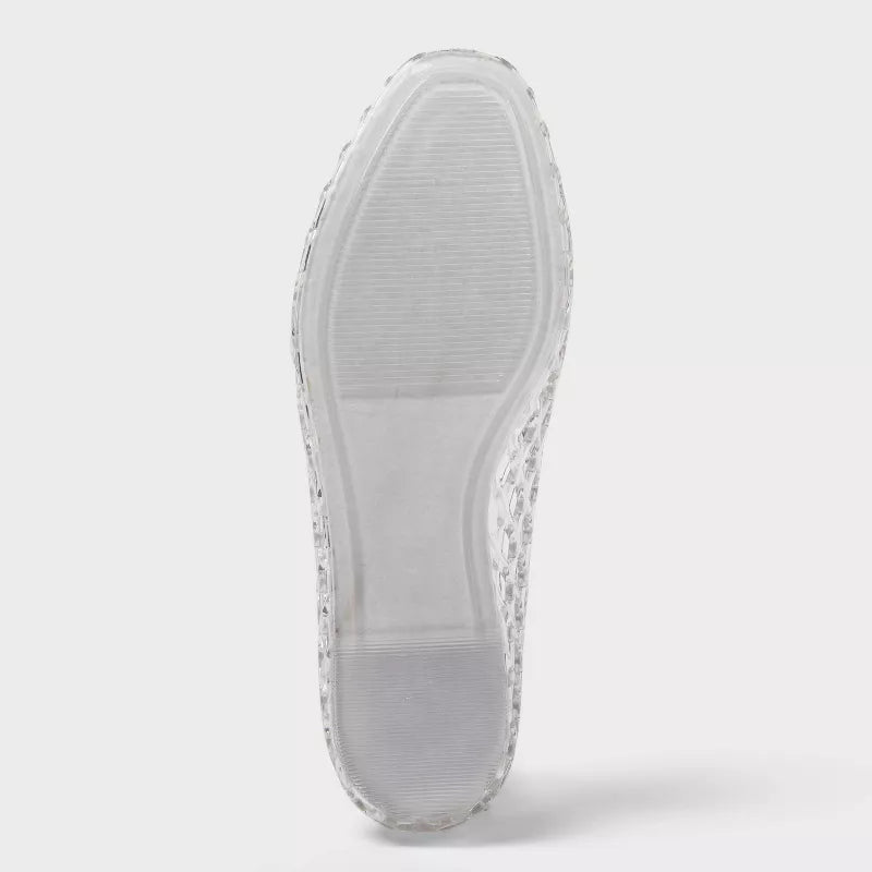Women's Yuri Jelly Flats - A New Day Clear Various Sizes