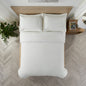 Serta Super Soft 3 Piece Cooling Duvet Cover Set Full / Queen White